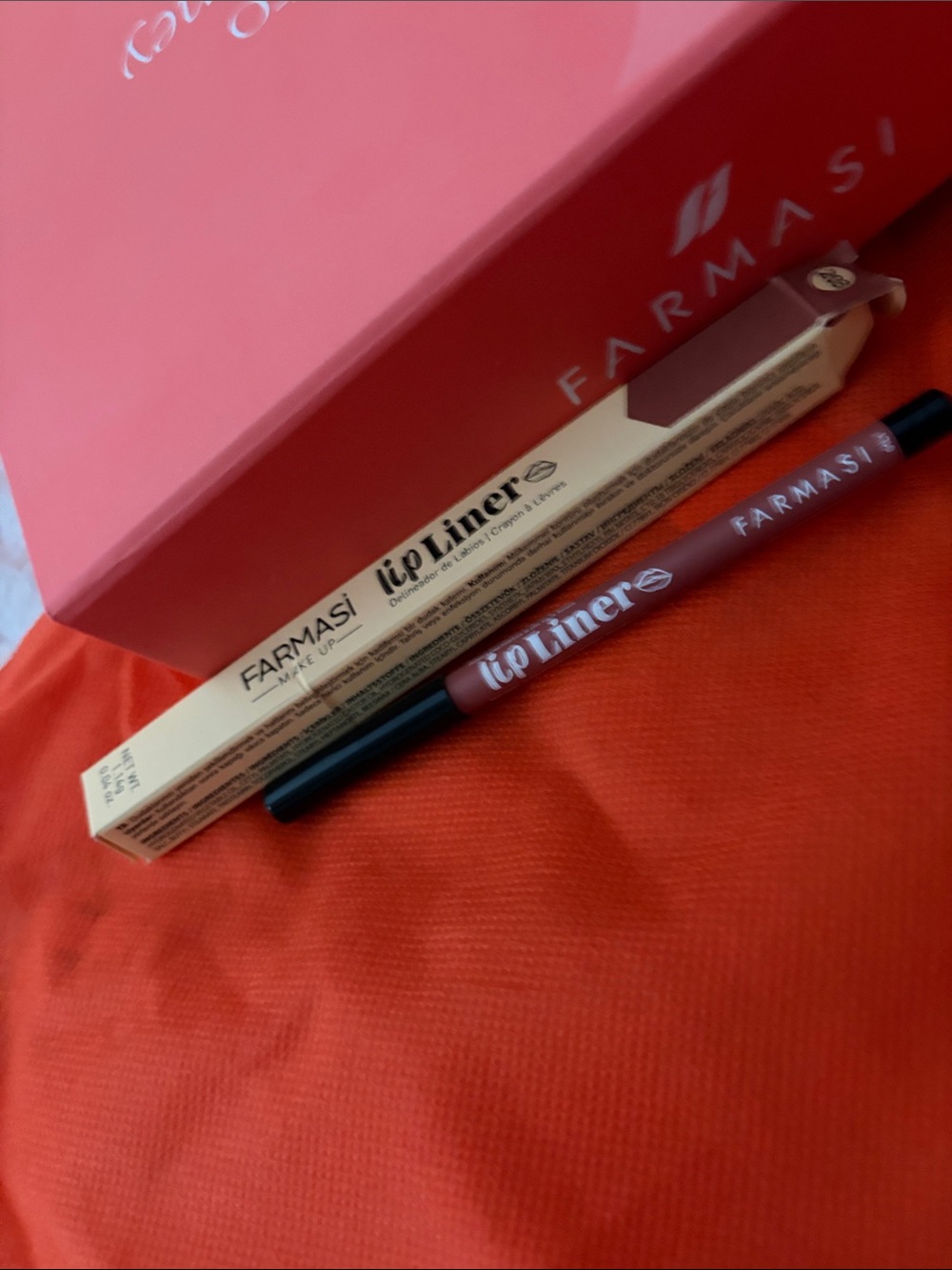 Farmasi Lip Liner — Terracotta Red